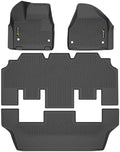 G-PLUS TPE Cargo Liners Fit 2017-2025 Chrysler Pacifica 7/8-Passenger by G-PLUS