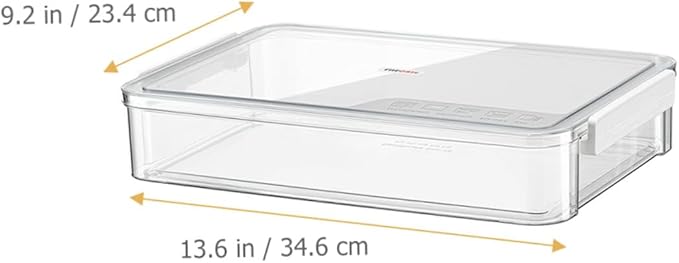 Transparent Stackable File Storage Box - Image 3