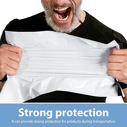 Metronic Poly Mailers 14.5x19 200Pcs Large Shipping Bags for Clothing White - Image 4
