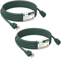 EP 15 FT Outdoor Extension Cord, 16/3 SJTW Heavy Duty Green, ETL Listed by ENERGYPRO