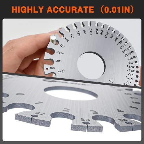 ZeeDix 4 Pcs Stainless Steel Metal Sheets Welding Thickness Gauge - Image 4