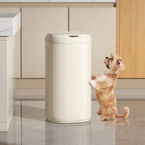 Smart Sensor Trash Can for Home with High Value Design Ideal for Kitchen Living Room and Bathroom Touchless Garbage Bin (White) - Image 5