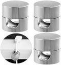 SmallCat 3Sets Charger Holders for Cords, Silver Cord Holder for Nightstand by Unknown