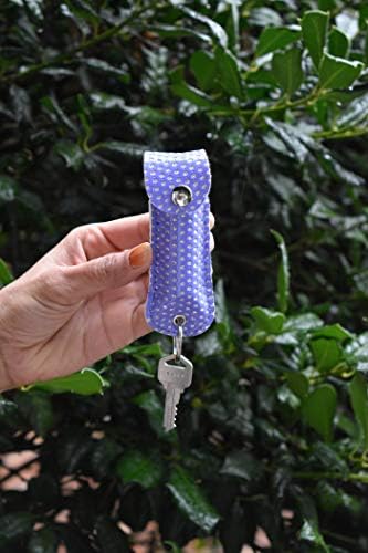 FIGHTSENSE Self Defense Pepper Spray - 1/2 oz Compact Size Maximum Strength Police Grade Formula Best Self Defense Tool for Women W/Leather Pouch Keychain - Image 5
