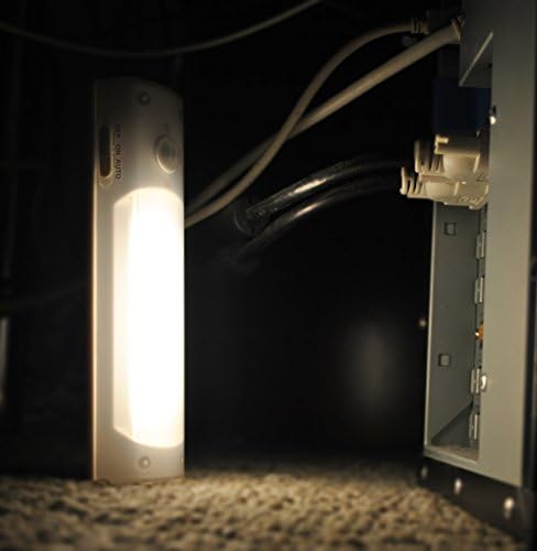 Maxsa 42170 Tag-Along Anywhere Light for Closets, Cabinets, Camping, Job Site Lighting, and More, Rechargeable, Portable, Manual or Motion Sensor, 1 Pack - Image 2