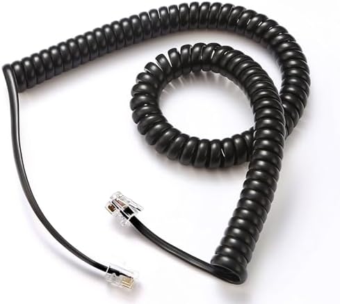 Comtrue Phone Cords for Landline, 2-Pack, Telephone Handset Cords by Comtrue