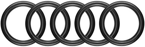 uxcell Nitrile Rubber O-Rings 38mm OD 35mm ID 1.5mm Width, Metric Sealing Gasket for Automotive Machine Plumbing, Pack of 5 by uxcell