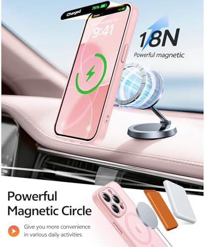 FNTCASE for iPhone 13 Pro Max Case, Fit for Magsafe, Full Camera Protection - Image 3