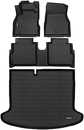 Wailtnb-Car Floor Mats Nissan Kicks 2024-2018 S/SV/SR Compatible for 2025 Kicks Play Floor Liner Cargo Trunk Liners All-Weather Mat Protection Accessories by Wailtnb