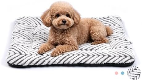 Mora Pets Dog Crate Pad Washable Cat Dog Bed for Crate Flat Pet Kennel Mat by MoraPets