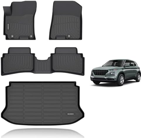 KELCSEECS Floor Mats for Hyundai Venue 2020-2026 by KELCSEECS