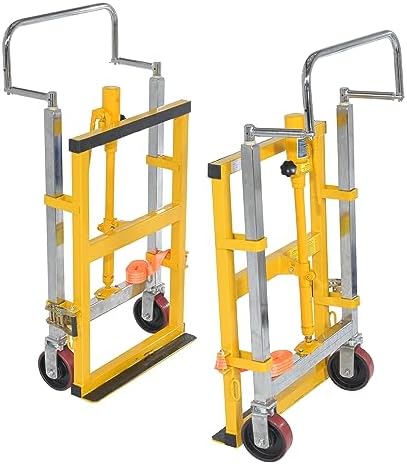 Vestil MFM-4000 Steel Machinery/Vending Machine Lifts 15 In. x 26-3/4 In. x 49-1/4 In. 4000 Lb. Capacity Yellow by Vestil