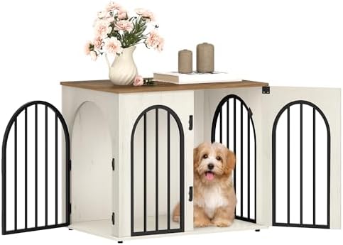 Hzuaneri 26.8'' Dog Crate Furniture,Dog Kennel Indoor for Small Dogs by Hzuaneri