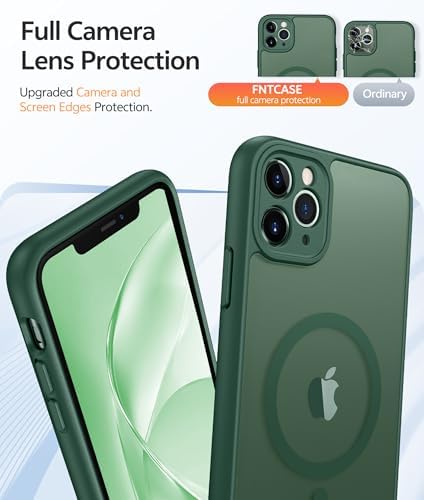 FNTCASE for iPhone 11 Pro Max Case, Fit for Magsafe, Full Camera Protection - Image 4