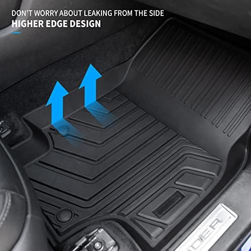Bomely Floor Mats for 2020-2026 Toyota Highlander 7 Seats - Image 5