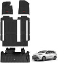 3W Floor Mats & Trunk Mat for 2021-2026 Toyota Sienna LE/XLE 8 Seat by 3W