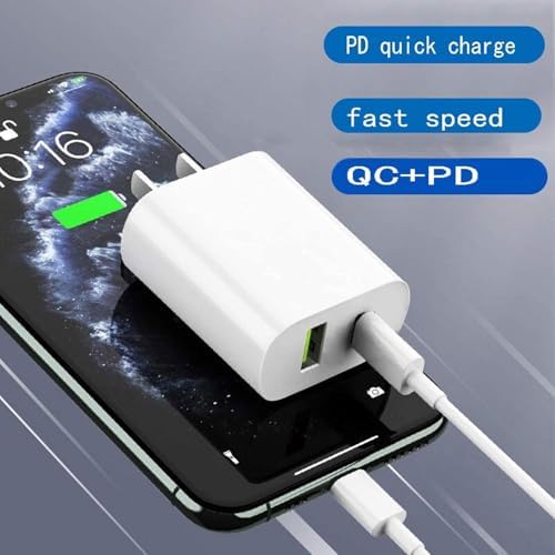 2 Pack USB C Charger Block, Dual Port Type C Wall Charger Fast Charging - Image 3