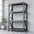 3000LBS Heavy Duty Storage Shelves,Adjustable Metal Garage Shelving Units, Industrial Shelving for Warehouse & Commercial Storage(Black, W48*D22.4*H73.2) by Unknown