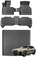 Joruoo-Floor Mats & Cargo Liner for 2022-2026 BMW IX, All-Weather Heavy Duty TPE Floor Liners Full Coverage Automotive for IX Accessories by JORUOOServeyouwellalltheway