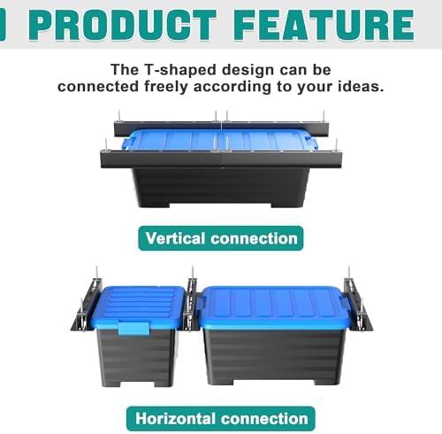 EVERHANGER Ceiling Storage Rack, Heavy Duty Overhead Storage Rack - Image 4