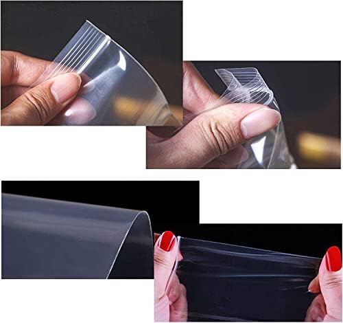 Clear Plastic Jewelery Bags 3" x 7" - 300 Pcs with Zipper and Hang Hole for Packaging Shipping & Incense - Image 6
