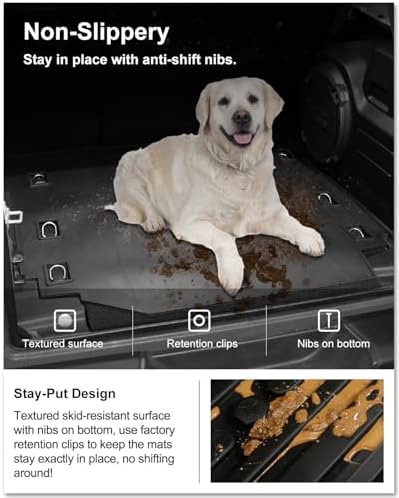 Kiwi Master Cargo Mat for 2018-2026 Jeep Wrangler JL 4-Door (Non 4xe) - Image 6
