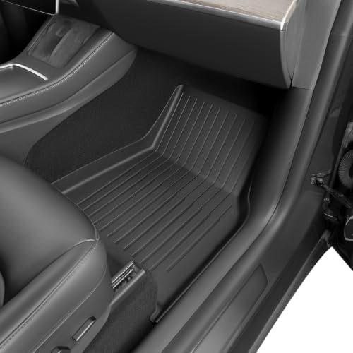 SUPER LINER Tesla New Model Y Standard Floor Mats 2025 2026, TPE 9PCS - Image 3