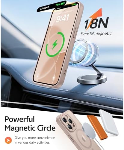 FNTCASE for iPhone 13 Pro Max Case, Fit for Magsafe, Full Camera Protection - Image 3