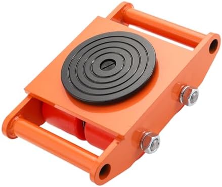Machinery Skates, Heavy Duty Industrial Rollers w/Non-Marring Wheels for Factory, Warehouse, Workshop by Unknown
