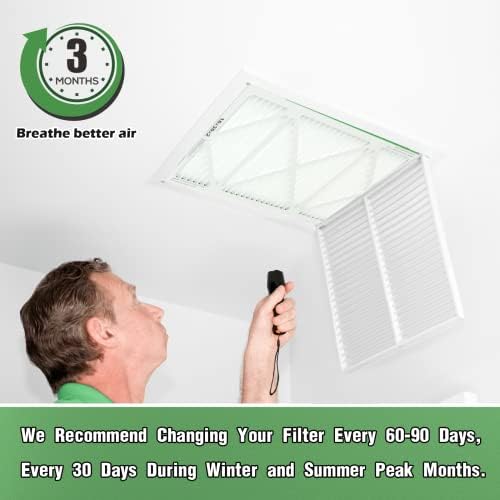 16x30x2 Air Filter TRIGHTFILTERS, Durable MERV 8 Pleated Home HVAC AC Furnace Heater Filters Replacement, Lightweight Compact Air Conditioner Filters 4 Pack - Image 6