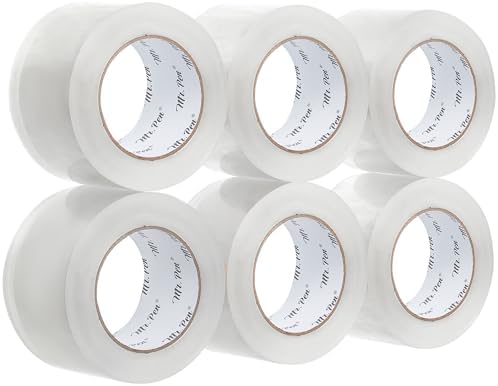 Mr. Pen- Packing Tape, 6 Pack, 1.88” Wide, 109 Yards, Clear by MrPen