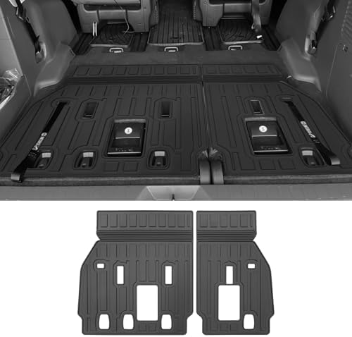 Custom for 2021-2026 Toyota Sienna Rear Seat Backrest Mats All Weather TPE Protection Mat Accessories (for 2021-2026 Toyota Sienna Backrest Mats) - Image 2