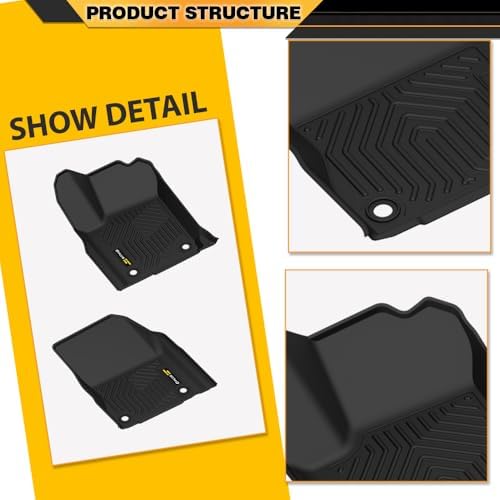 G-PLUS Floor Mats Fit Jeep Grand Cherokee 2011-2021/Cherokee WK 2022-2023 - Image 7
