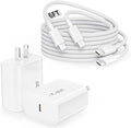 40-60W Fast USBC Charger iPhone 17 Fast Charging,[2Pack] 6Feet Braided Cord by Vagavo