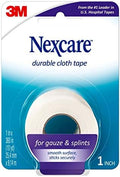 Nexcare Durapore Durable Cloth Tape, 1 Inch x 10 Yards, 1 Roll, Strong Adhesive First Aid Medical Tape, Breathable, Latex-Free, Hypoallergenic by Nexcare