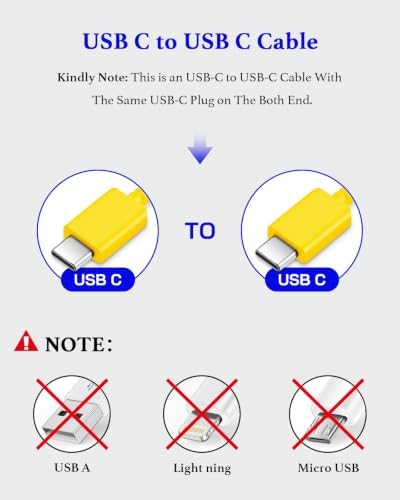 25W Type C Charger Fast Charging Long 10 FT Fast Charger USB C Cable - Image 4