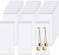 Clear Plastic Jewelery Bags 3" x 7" - 300 Pcs with Zipper and Hang Hole for Packaging Shipping & Incense by BornFeel