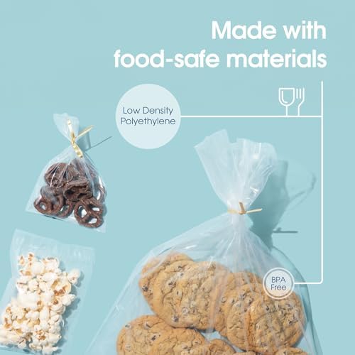 6" X 24" Open-End Flat Poly Bags (100 Count) 2 Mil Clear Plastic - Image 3