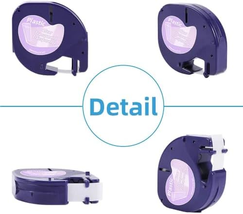 Compatible with DYMO LetraTag Clear Label Maker Tape Refills 16952 Plastic - Image 5