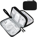FYY Electronic Organizer, Travel Tech Pouch Bag, Large, Black by FYY