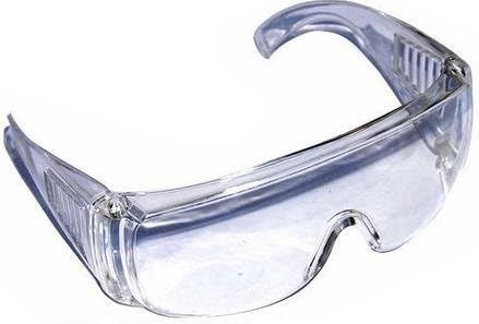 Safety Glasses With Shield Frame Eyewear - Personal Protective Equipment - For Home Project, Dental, Lab Work, Outdoor Use(Clear) by Vivid