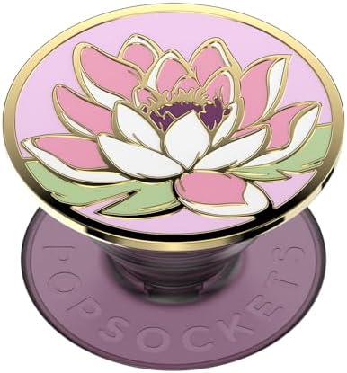 PopSockets Adhesive Phone Grip, Holder- Water Lily by PopSockets