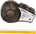 Brady Authentic (M21-250-595-YL) All-Weather Vinyl Label for Indoor/Outdoor ID, Lab and Equipment Labeling, Black on Yellow- For M210, M210-LAB, M211, BMP21-PLUS and BMP21-LAB Printers, .25" W, 21' L by BradyCorp