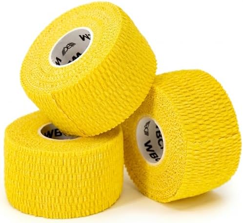 WARM BODY COLD MIND Lifting Thumb Tape for Weightlifting |1.5" x 20.6ft| - Hook Grip Tape for Gym, Powerlifting, Deadlift, Weight Lifting, Athletic Finger Wrap by WARMBODYCOLDMIND