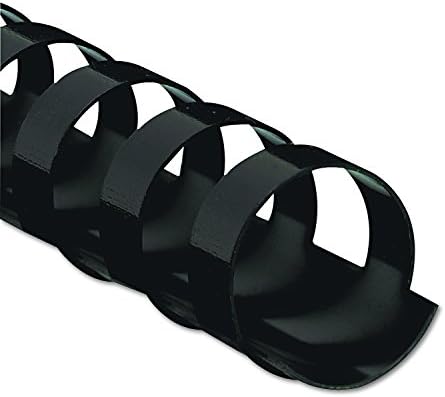Fellowes Binding Combs Plastic Black 5/8 Inch 25 Pack (52324) - Image 2