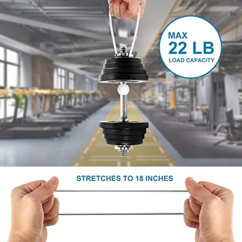 Bungee Balls 9 Inch, 100 PCS White Tarp Bungee with Balls Heavy Duty Tarp Tie Downs for Camping, Shelter, Cargo, Tent Poles with UV Resistant - Image 5