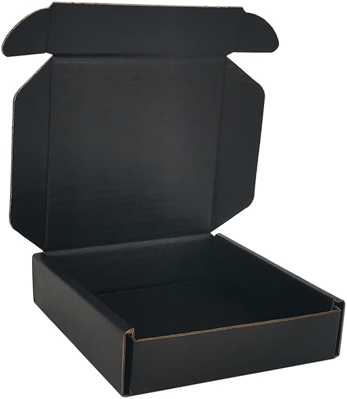 400 Pack 4x4x1'' Small Shipping Boxes, Corrugated Cardboard Mailers by CH-BOX