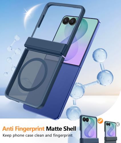 FNTCASE for Samsung Galaxy Z Flip 8 Case, Fit for Magsafe, Screen Protector - Image 4