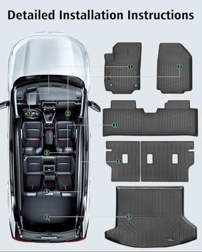 Floor Mats Custom Fit for Chevy Equinox 2025 2026 Fuel (Non EV) - Image 6