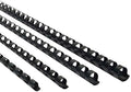 Rayson CR681012-BK Plastic Comb Binding Ring, 1/4in,5/16in,3/8in,1/2in, 19-Ring Letter Size, Black Comb Spines, Multi-Size Pack of 100 by RAYSON